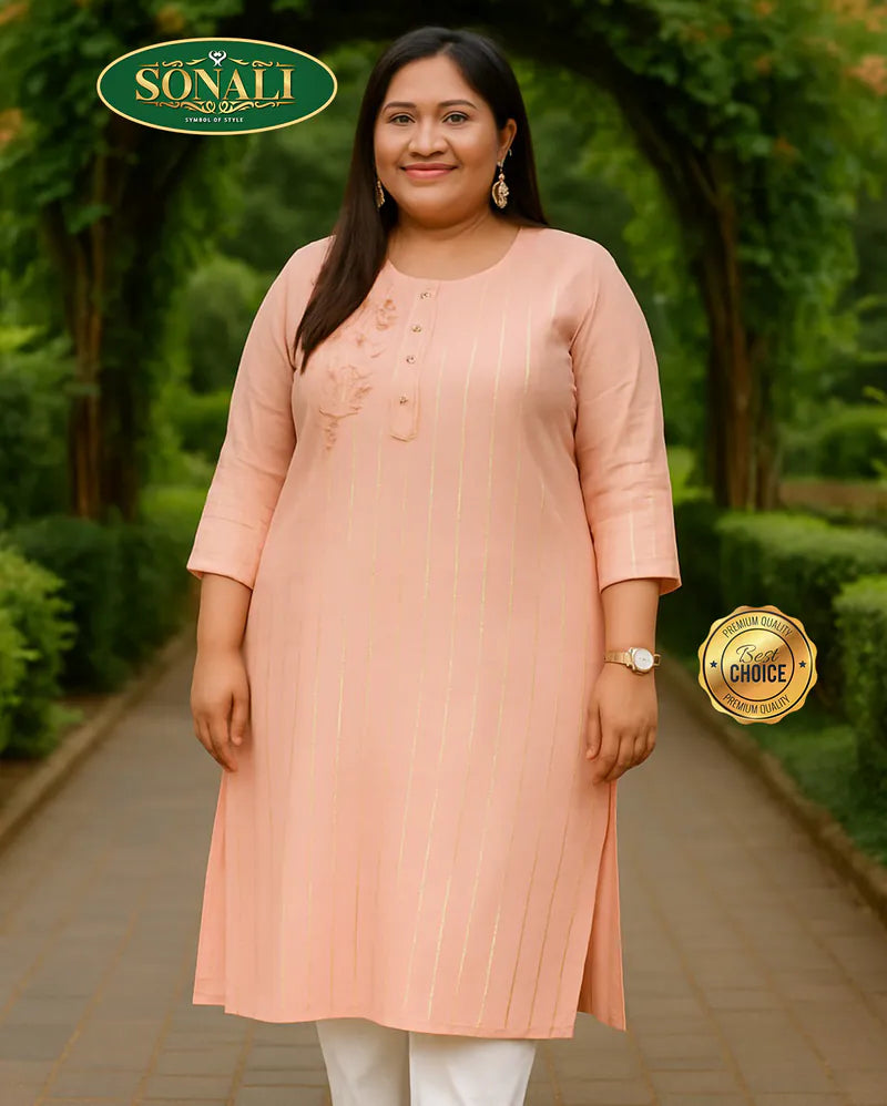 Sonali Premier Quality Women's Long Kurtis Jippa Top / Indian Ladies Top / Plus Sizes Kurtis