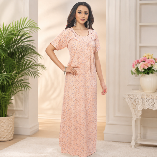 HOUSECOAT/NIGHTY/SLEEP WEAR/ COMFORT WEAR - A0038