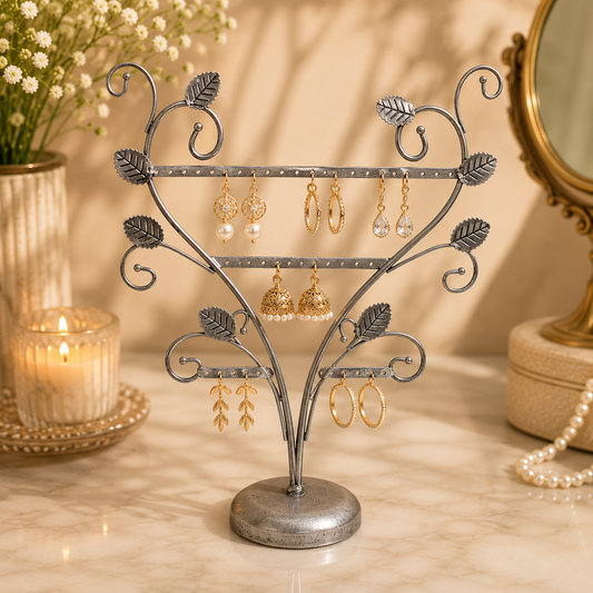 ELEGANT JEWELRY DISPLAY ON A VANITY - D9043-A