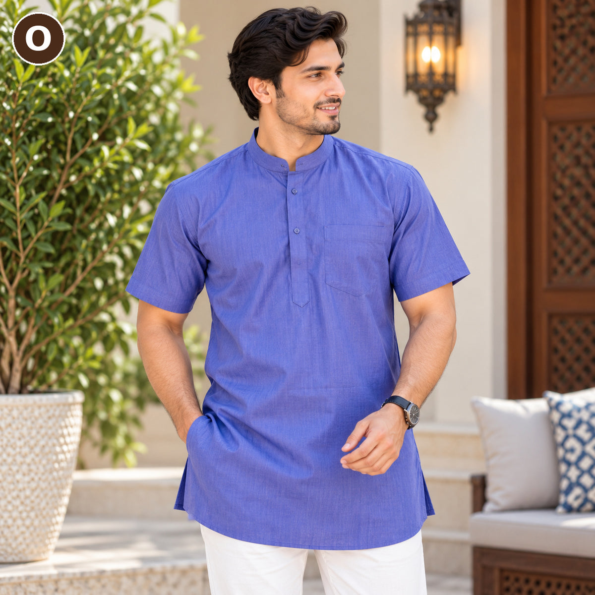 Men’s Classic Short Sleeve Kurta Collection – MJ04