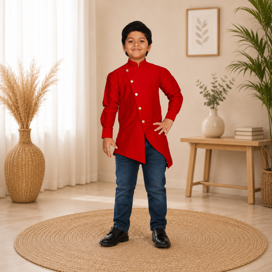 Boy's Top/Kurta/Jippa - Q1099