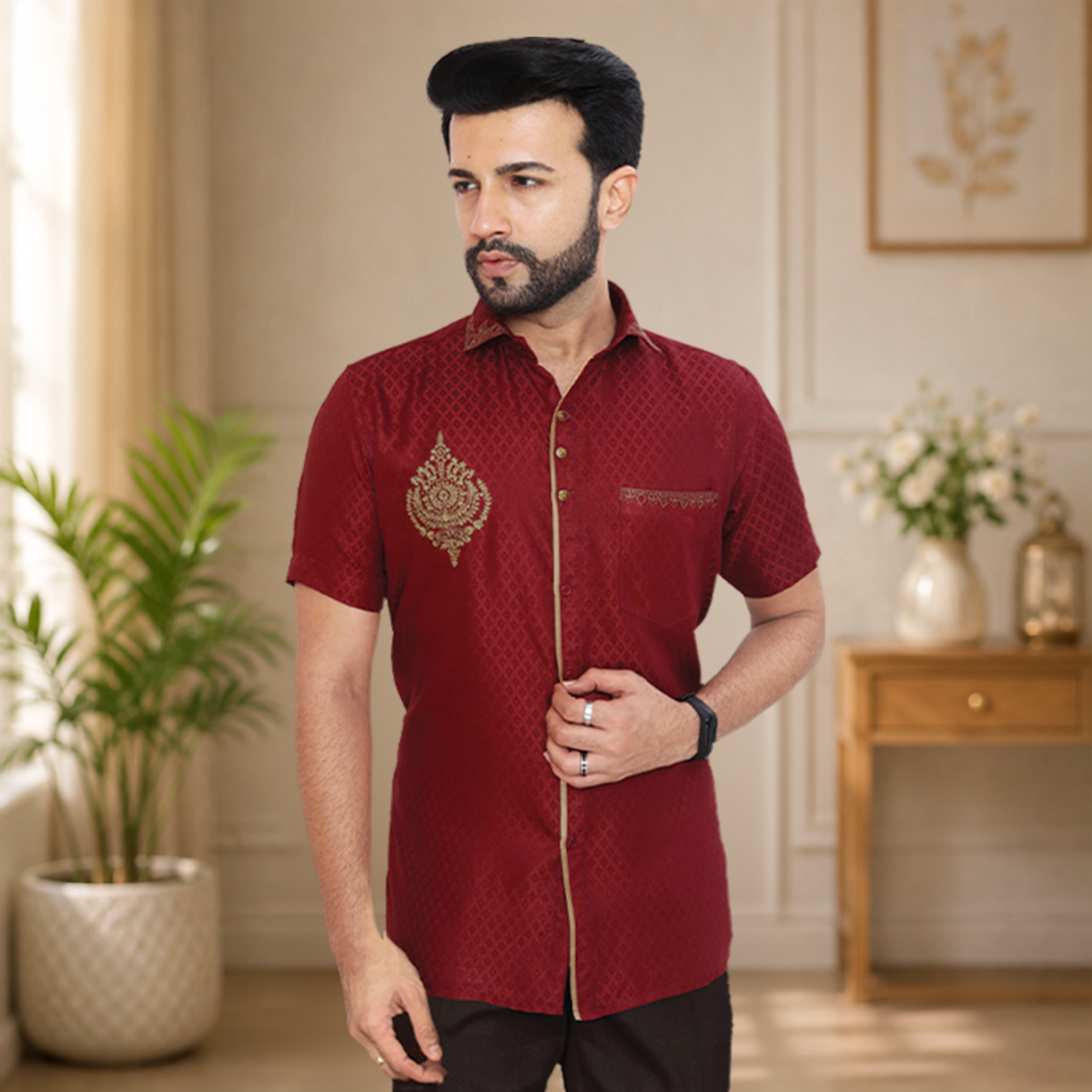 Men Shirt New Design New Arrival Q1577