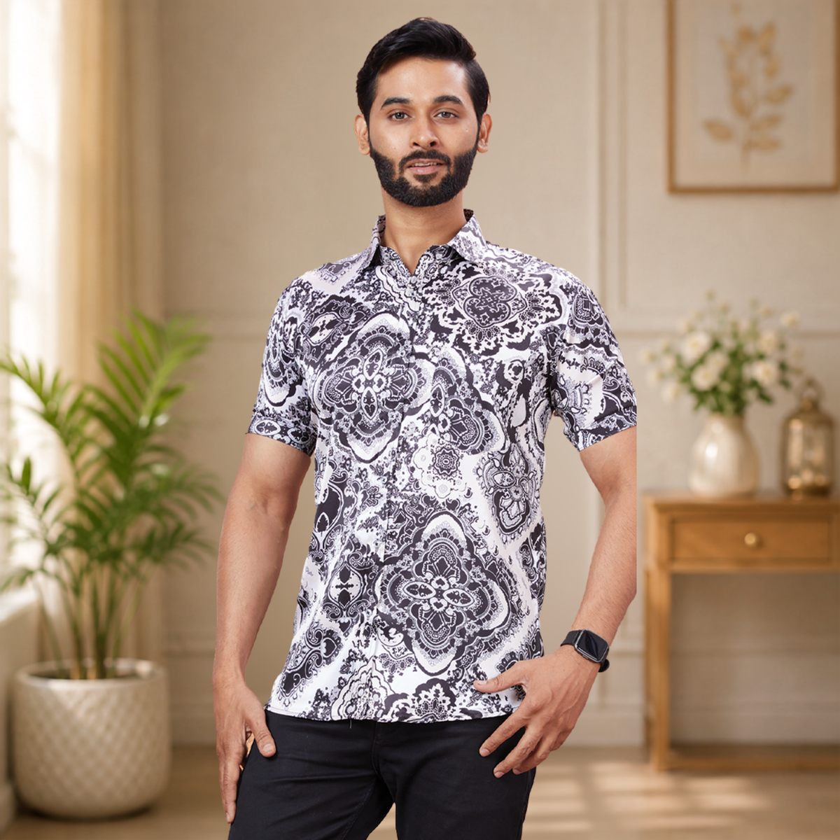 Q1845 Shirt / Men's Top / Kurta