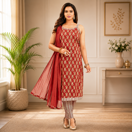 Sonali Super Premier Quality Couple Collections Men Shirt Kurtis Women's Top and Set - Q1963