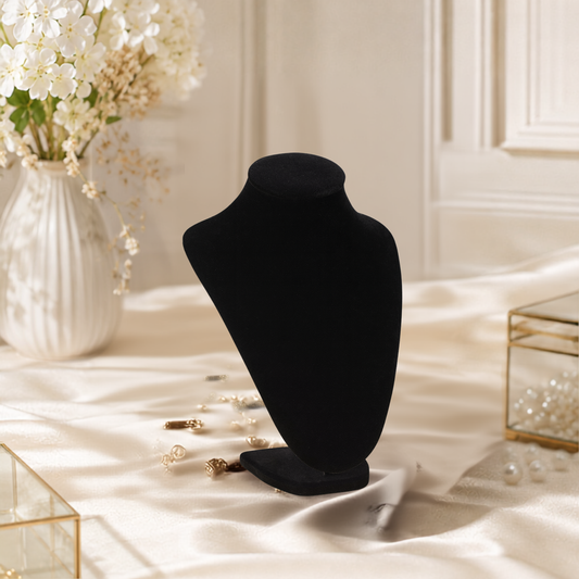 ELEGANT JEWELRY  Black  NECKLACE STAND - NECK
